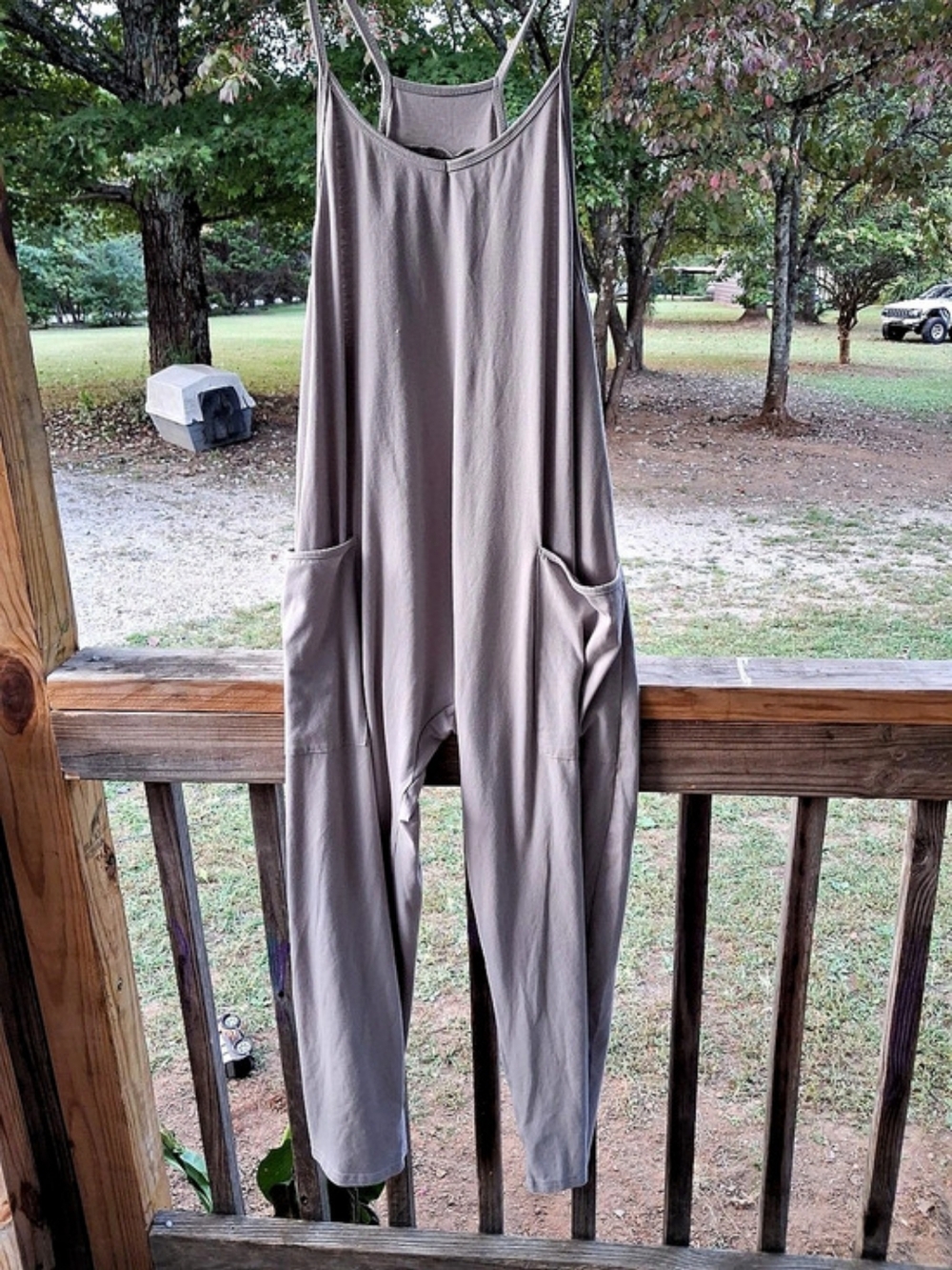 Gray Jumpsuit Women Size Large